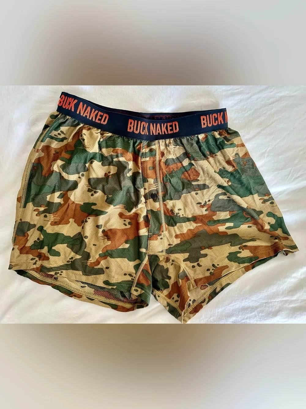 Duluth Trading Co Two-Pack Boxer Set — Black and Camo